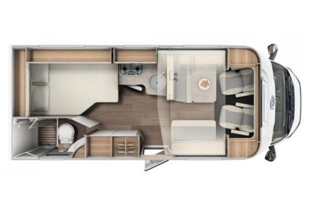 Freytag Reisemobile - Grundriss Sunlight T64